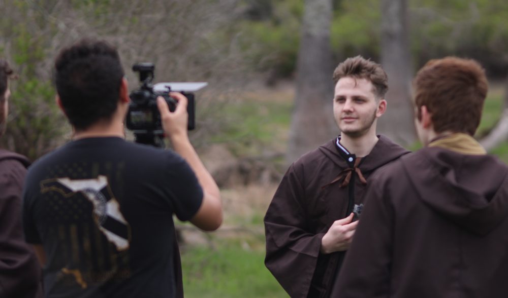 Behind the scenes